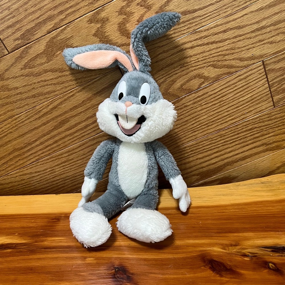 Vintage 1991 Bugs Bunny Plush Mighty Star Looney Tunes Warner Bros 16 Inch Toy